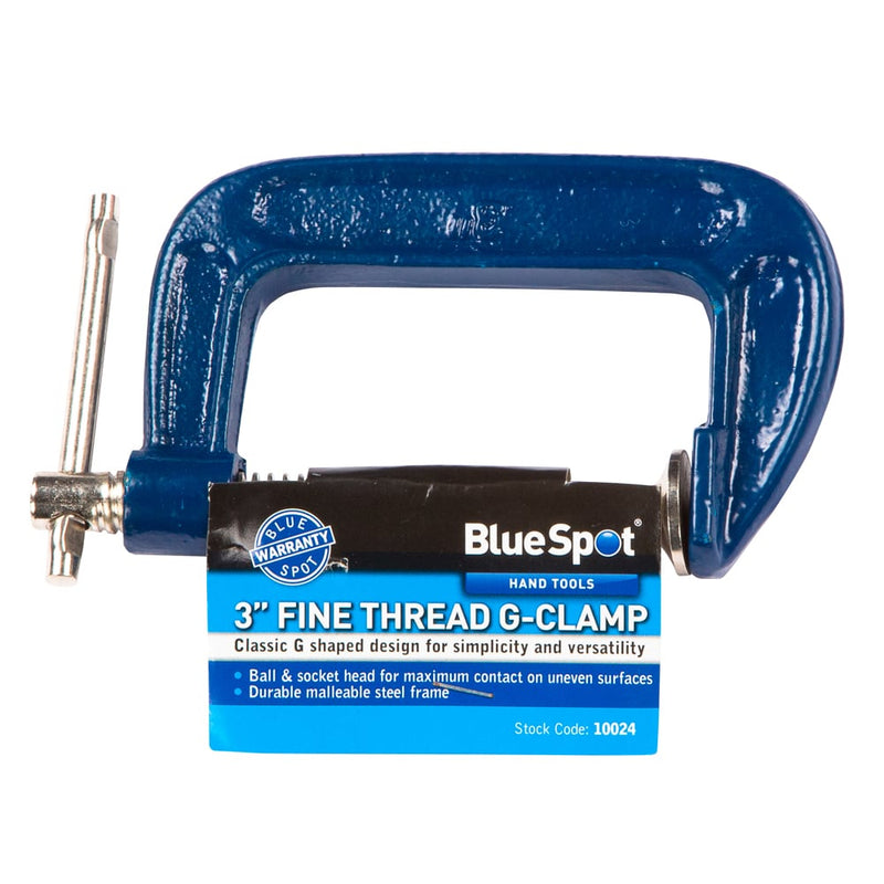 Blue Spot Tools Fine Thread G-clamp