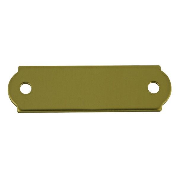Scalloped Brass Plates
