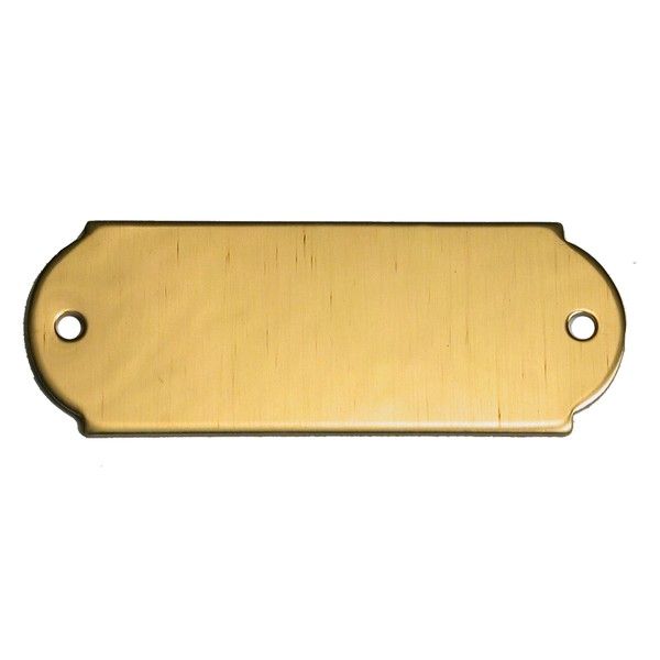 Scalloped Brass Plates