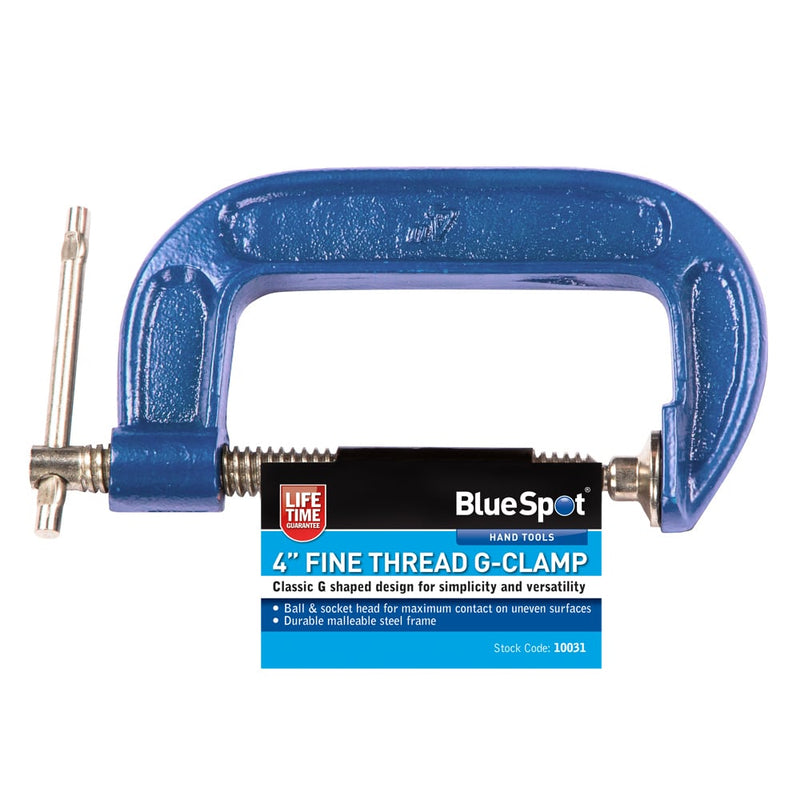 Blue Spot Tools Fine Thread G-clamp