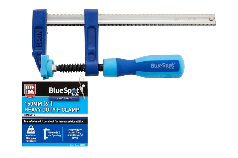 Blue Spot Tools Heavy Duty F Clamp