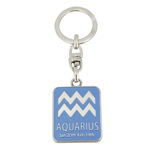 Coloured Zodiac Key Rings (CA059)