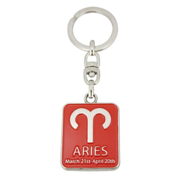 Coloured Zodiac Key Rings (CA059)