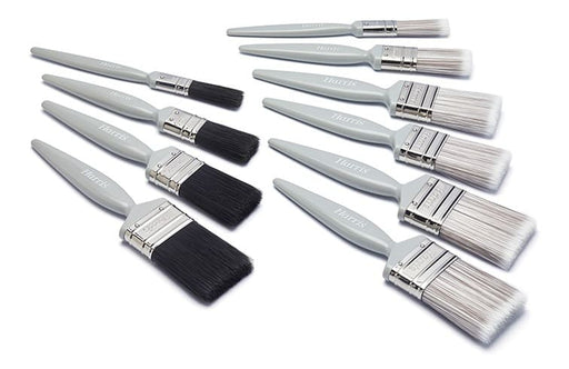 Harris Essentials Walls & Ceilings & Woodwork Gloss Paint Brush 10 Pack — Trade Pack of 6