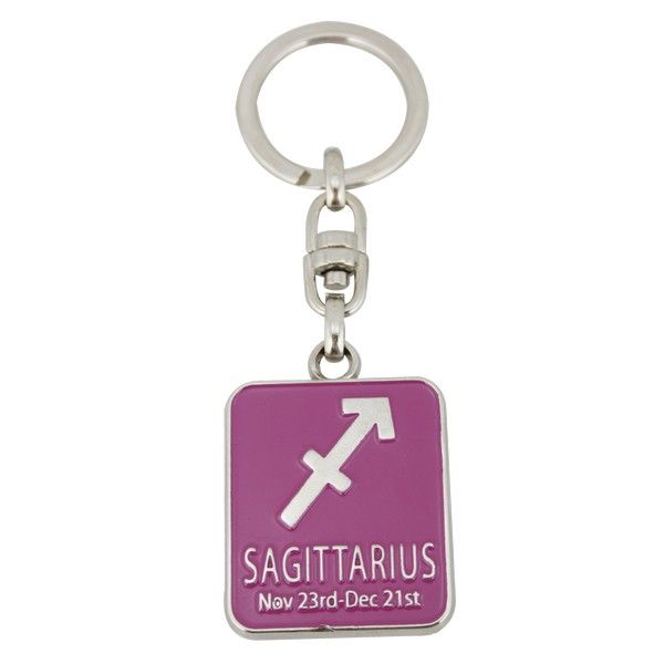 Coloured Zodiac Key Rings (CA059)