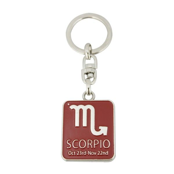 Coloured Zodiac Key Rings (CA059)