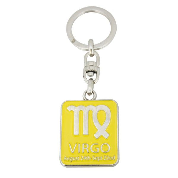 Coloured Zodiac Key Rings (CA059)
