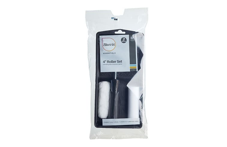 Harris Essentials Mini Roller Set 4in — Trade Pack of 10