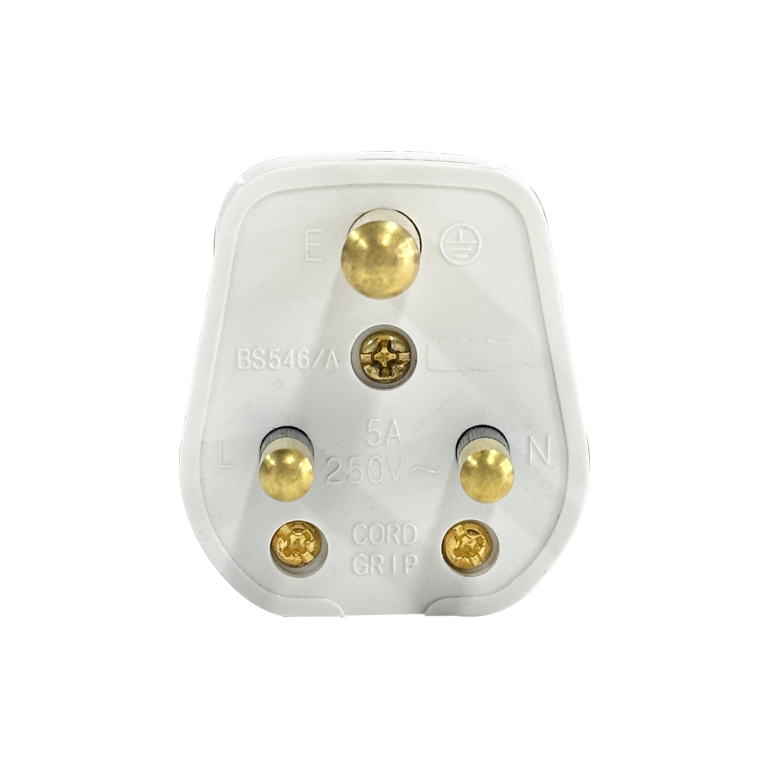 Securlec 5A, 3 Pin Plug White