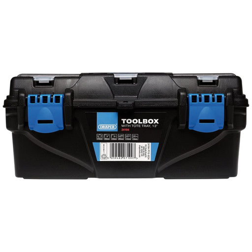 Draper Plastic Toolbox with Tote Tray, 13" Draper - Town Tools