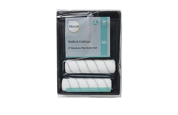 Harris Seriously Good Walls & Ceilings Twin Medium Pile Roller Set 9in — Trade Pack of 8