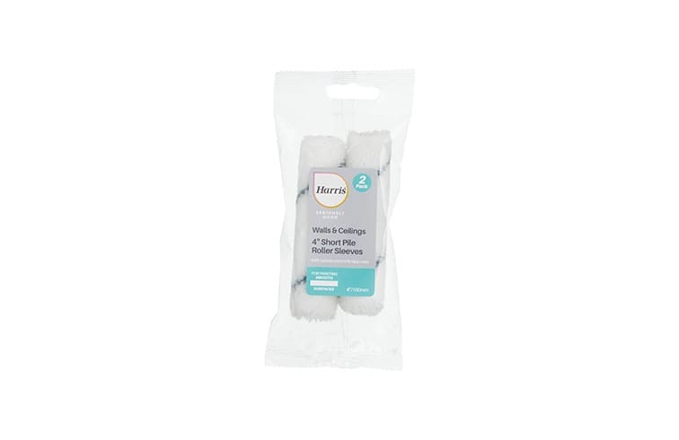 Harris Seriously Good Walls & Ceilings Short Pile Mini Roller Sleeve 4in 2 Pack — Trade Pack of 10