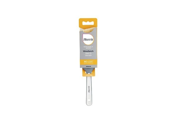 Harris Seriously Good Woodwork Stain & Varnish Angled Paint Brush 2in — Trade Pack of 6