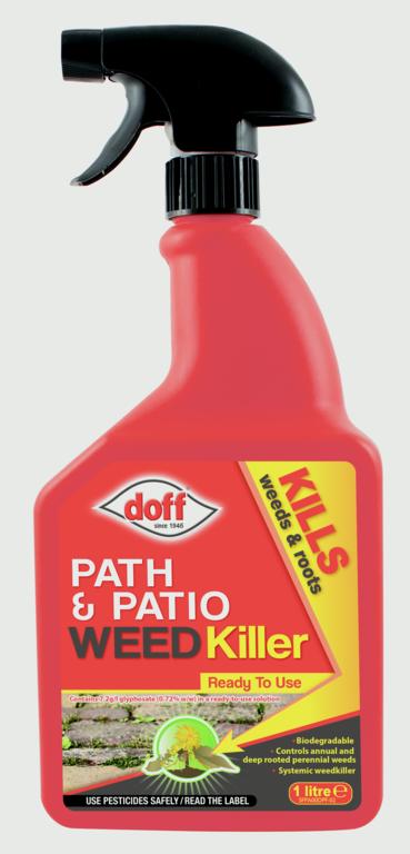 Doff 'Knockdown' Systemic Path & Patio Weedkiller 1L