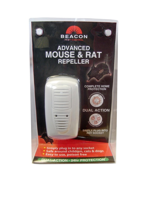Rentokil Advanced Mouse & Rat Repeller - Dual Action Single Unit