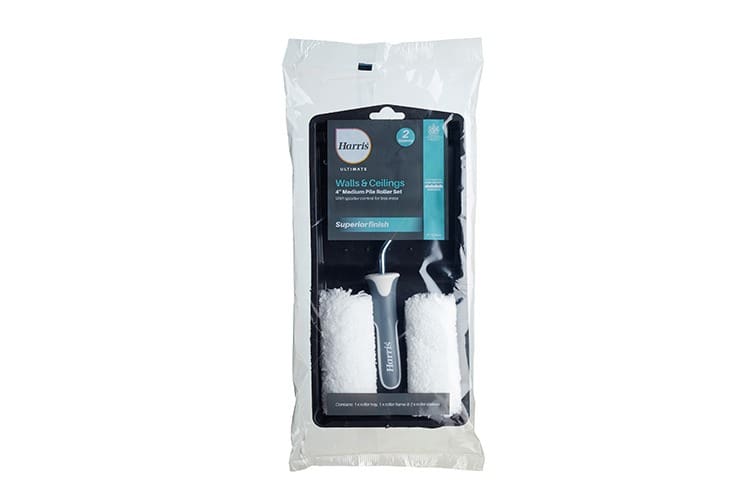 Harris Ultimate Walls & Ceilings Medium Pile Roller Set 4in — Trade Pack of 10