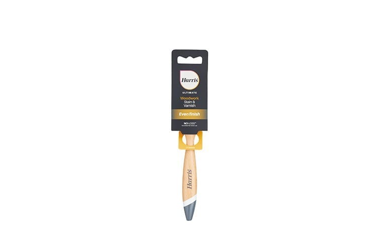 Harris Ultimate Woodwork Stain & Varnish Paint Brush 1in — Trade Pack of 6