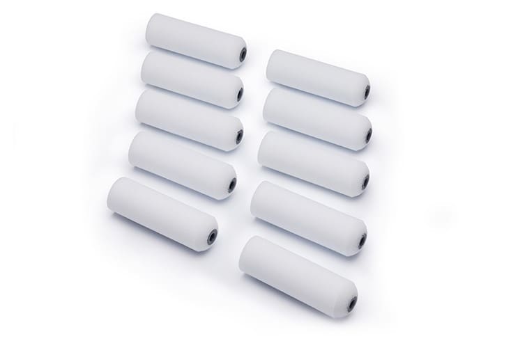 Harris Ultimate Woodwork Stain & Varnish Roller Sleeves 4in 10 Pack — Trade Pack of 10