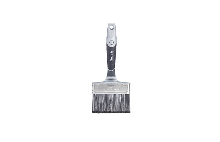 Harris Ultimate Masonry Swan Neck Paint Brush 120mm for Painting Masonry — Trade Pack of 3