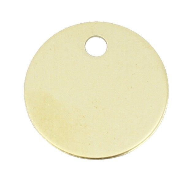 20mm Key Discs - Brass