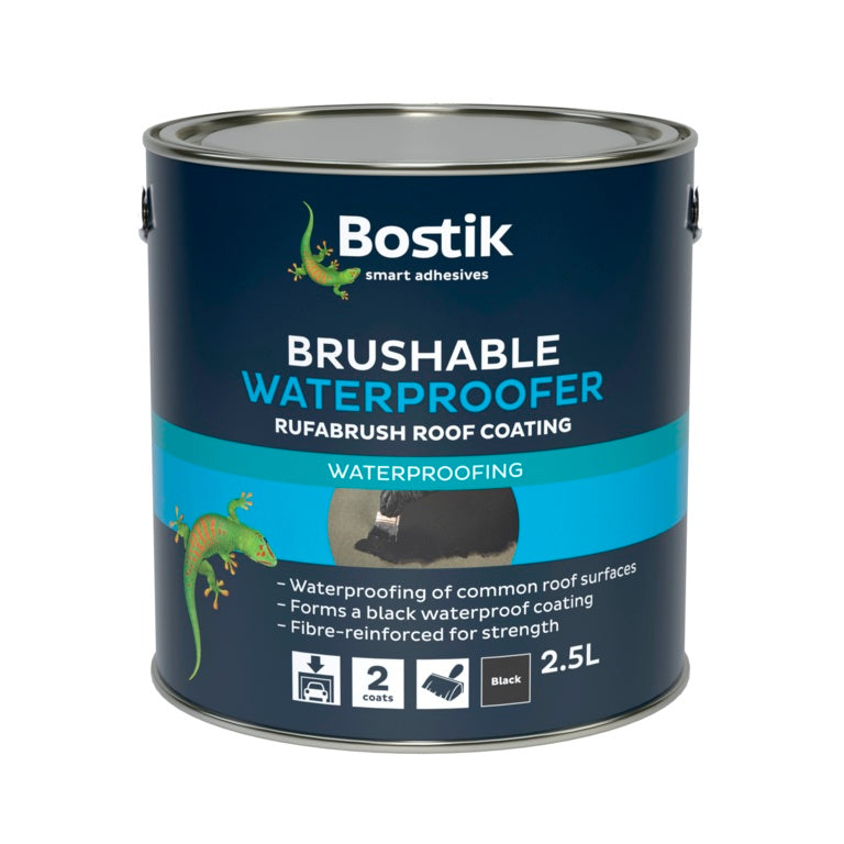 Bostik Brushable Waterproofer For Roofs 2.5L