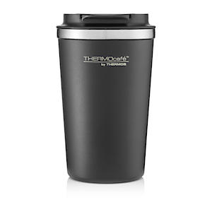 Thermos Flip Lid Insulated Tumbler Slate Black 340ml