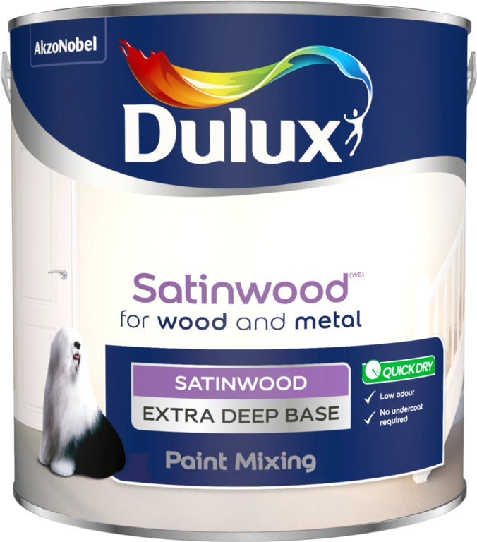 Dulux Colour Mixing 2.5L Extra Deep Satinwood Base