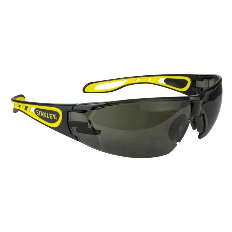 Stanley® Hand Tools Wrap Around Safety Glasses - Smoke STANLEY® Hand Tools - RockBottom Nothampton