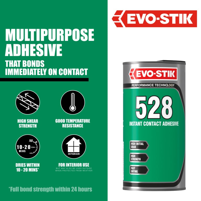 Evo-Stik 528 Contact Adhesive 1L