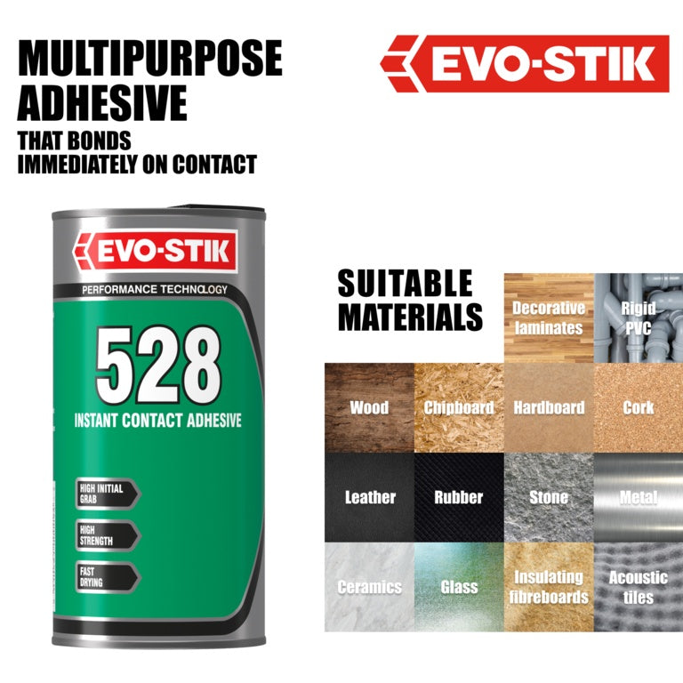 Evo-Stik 528 Contact Adhesive 1L