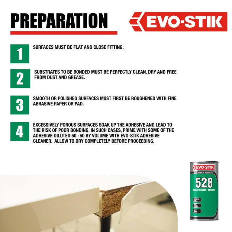 Evo-Stik 528 Contact Adhesive 1L