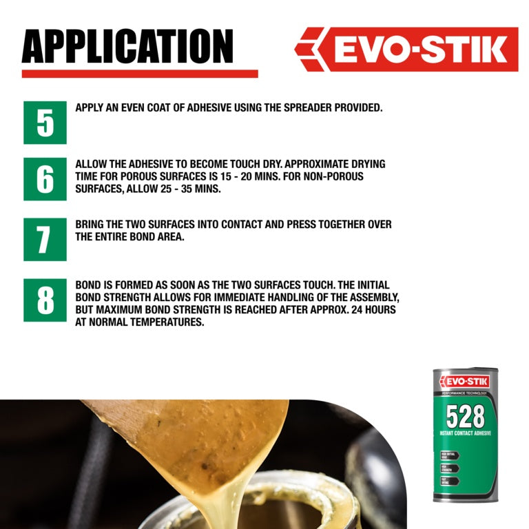 Evo-Stik 528 Contact Adhesive 1L
