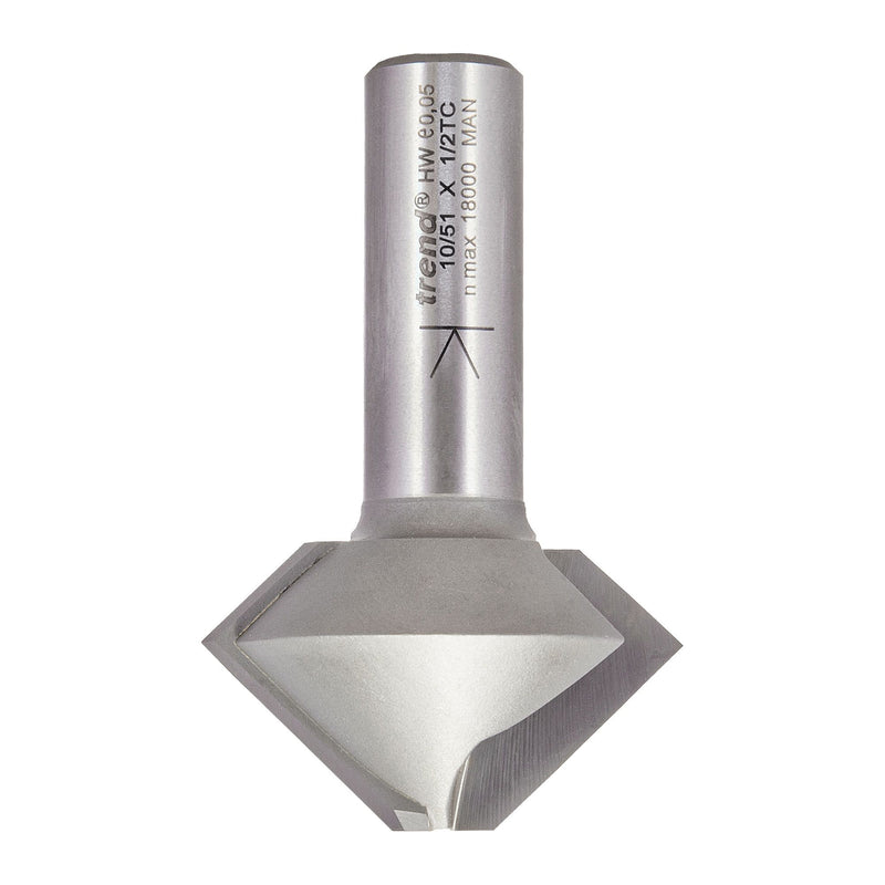 10/50X1/2TC - Birdsmouth cutter 6&12 sided 30/60 deg