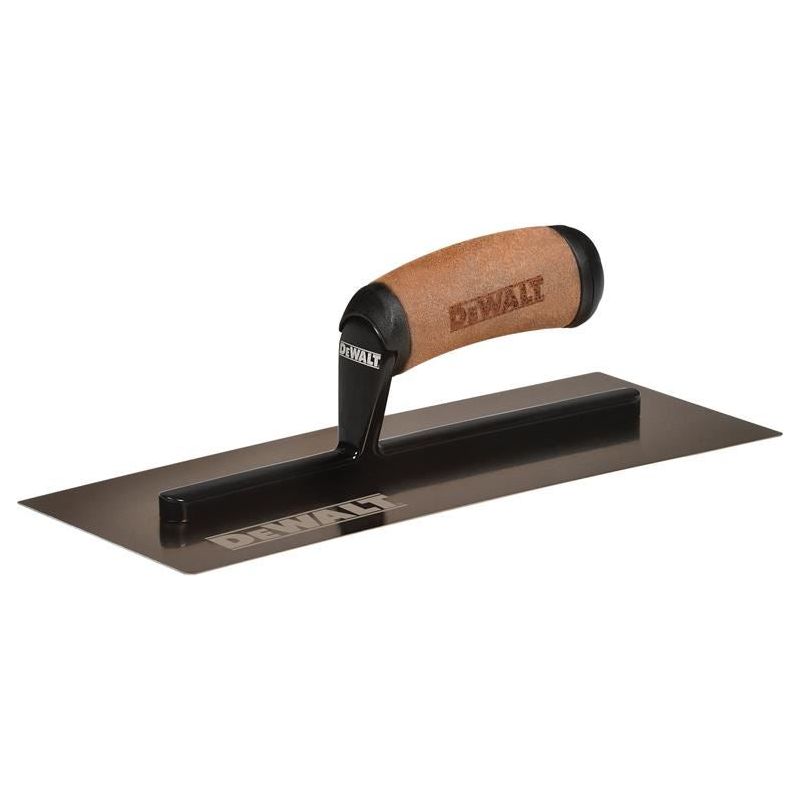 Dewalt Drywall Curved Gold Stainless Steel Finishing Trowel 12in DEWALT Drywall - RockBottom Northampton