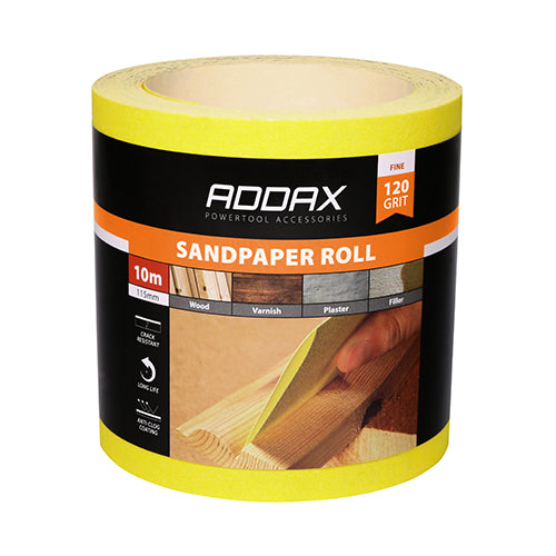 TIMCO Sandpaper Roll Grit Yellow