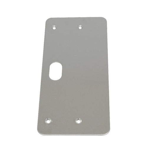 Oval Anti Thrust Plates - Satin Stainles