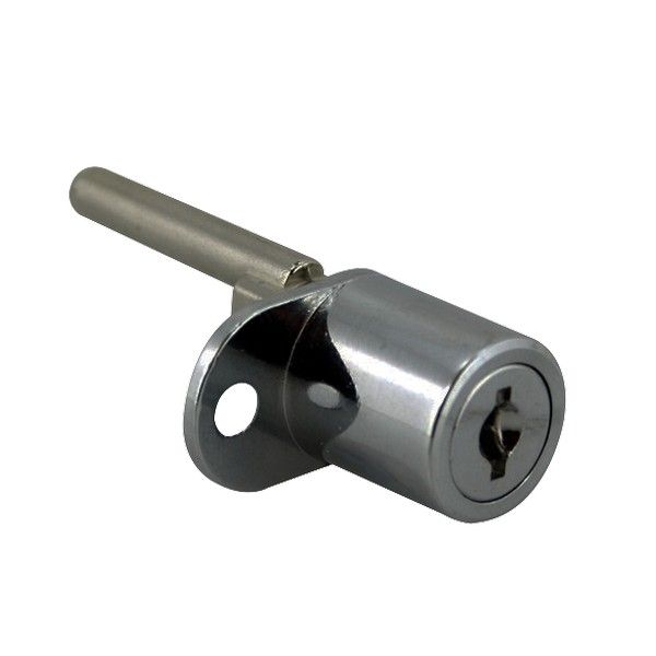 L&F 5845 Pedestal Desk Lock - 1 Flange Left