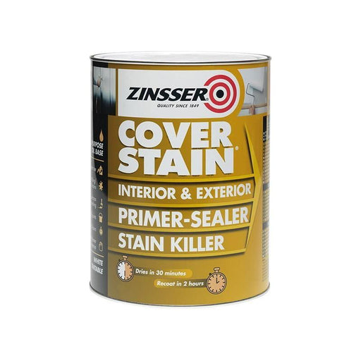 Zinsser Cover Stain® Primer - Sealer 2.5 litre Zinsser - RockBottom Northampton
