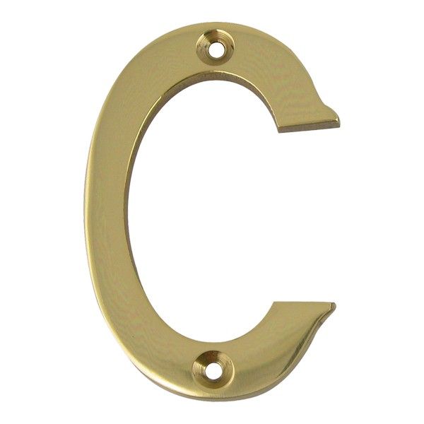 Brass House Numbers & Letters