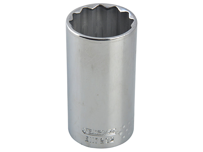 Expert - Bi-Hexagon Deep Socket 1/2in Drive 18mm
