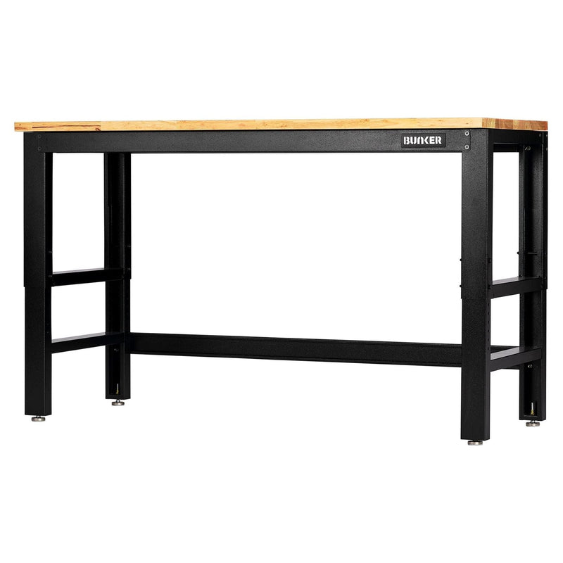 Draper Bunker Workbench with Hardwood Worktop, 1550mm Draper - Town Tools