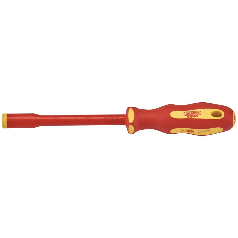 Draper Ergo Plus VDE Fully Insulated Nut Driver, 7mm Draper - Town Tools