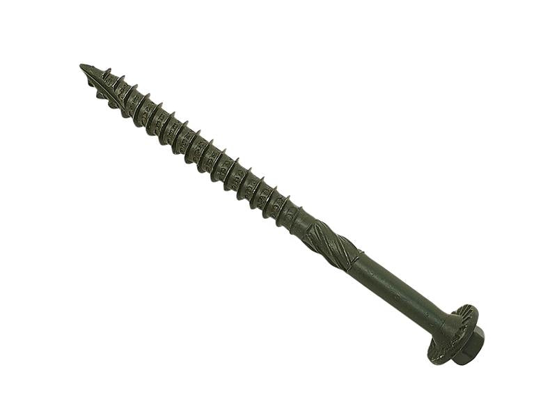 ForgeFix Spectre™ Advanced Timber Fixing Screws Green 6.3 x 75mm Box 50