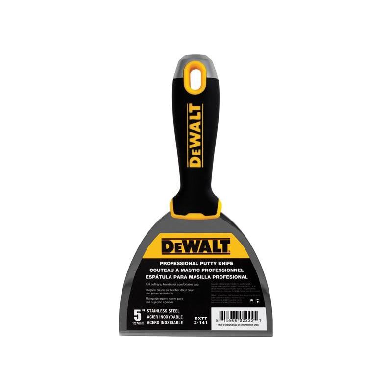Dewalt Drywall Hammer End Jointing/Filling Knife 125mm (5in) DEWALT Drywall - RockBottom Northampton