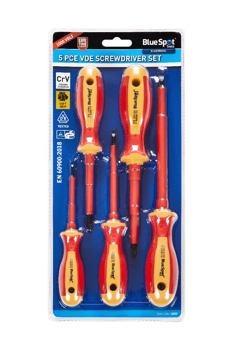 Blue Spot Tools 5 PCE VDE Screwdriver Set