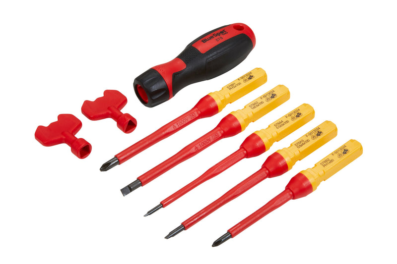 Blue Spot Tools 8 PCE VDE Driver Set Interchangeable