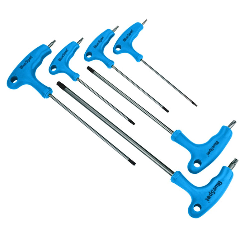 Blue Spot Tools 6 PCE T-Handle Torx Wrench Set