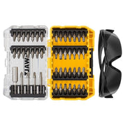 Dewalt Power Tools DT70703 Screwdriving Set, 47 Piece + Safety Glasses DeWALT Power Tools - RockBottom Northampton