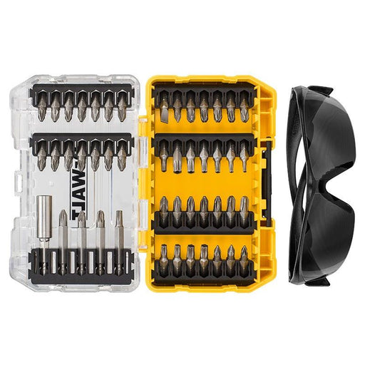 Dewalt Power Tools DT70703 Screwdriving Set, 47 Piece + Safety Glasses DeWALT Power Tools - RockBottom Northampton