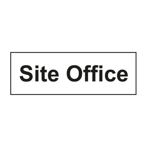 Site office - SAV (300 x 100mm) - Min Order 4